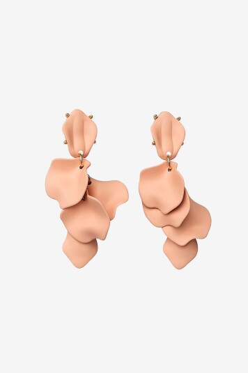 Bow19 Details Øredobber Earring Beige