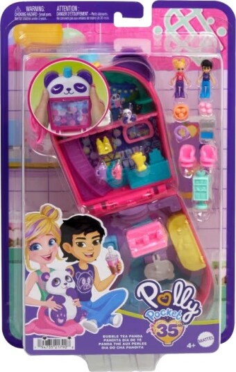 Polly Pocket Bubble Tea Panda Legesøt med 2 Dukker 4+år Polly Pocket Bubble Tea Panda Legesøt med 2 Dukker 4+år