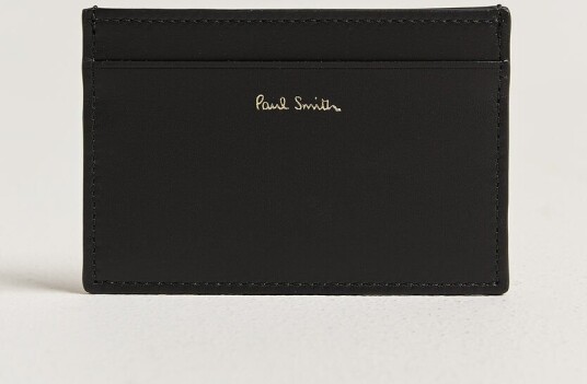 Paul Smith Signature Stripe Card Holder Black Paul Smith Signature Stripe Card Holder Black