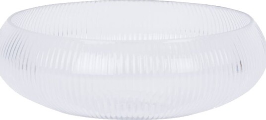 Nova Edge Salatbolle Klart Glass m/riller 30cm