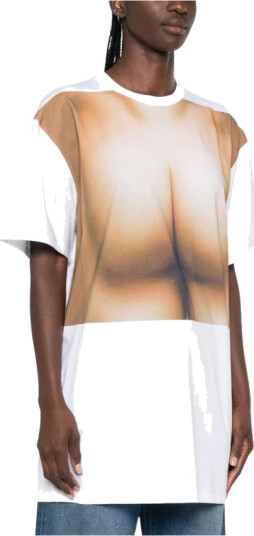 Jean Paul Gaultier Dame Topper Hvit M,