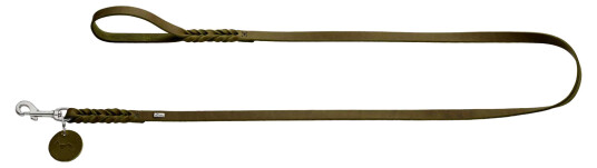 Hunter Solid Education 200cm Olivengrønn Hundekobbel 11mm