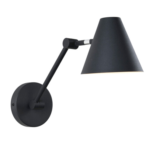 Ms - Belysning Montana vegglampe - Svart