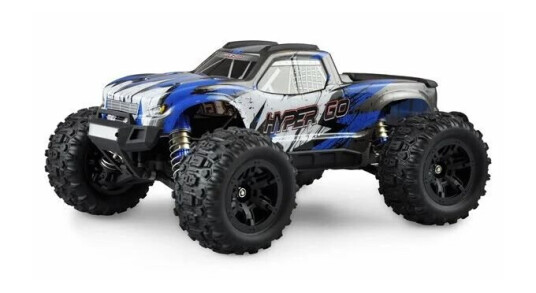 Amewi Hyper GO Monster Truck Brushed 4WD with GPS 1:16 RTR Blue