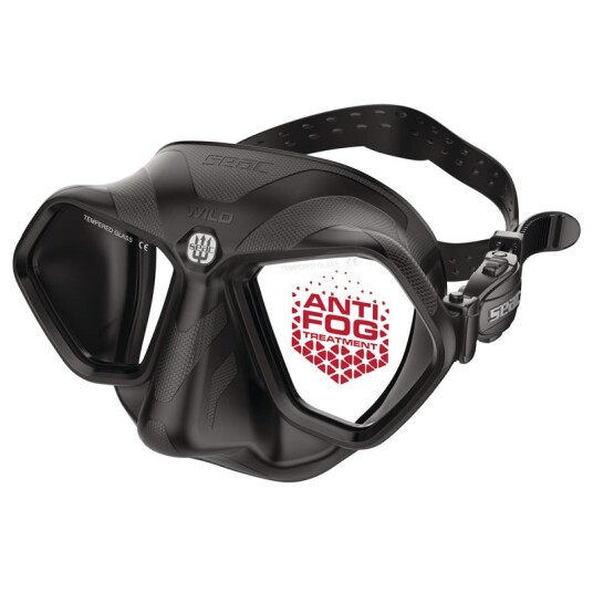 Seac Dykkemaske Wild Antifog Svart Seac Dykkemaske Wild Antifog Svart