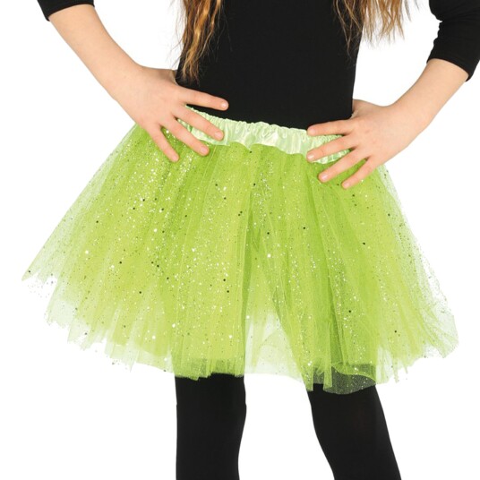 Fiestas Guirca Tyllskjørt Barn Grønn One size 17317