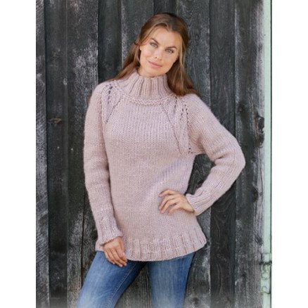 Â Warm Fall by DROPS Design Genser Strikkeoppskrift str S XXXL