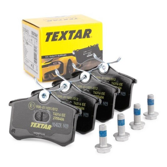Bremseklosser TEXTAR 2355406 Bremseklosser TEXTAR 2355406
