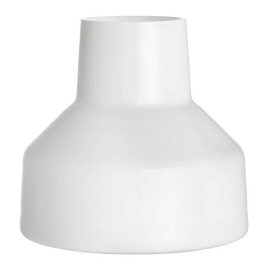 iittala Solare lav vase 22x20 cm hvit iittala Solare lav vase 22x20 cm hvit