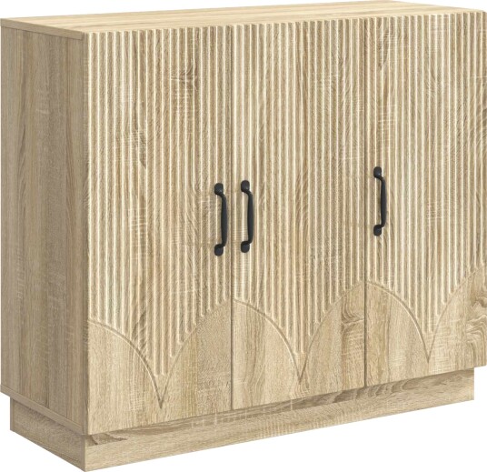 Serviesskap Sonoma eik 89 x 34,5 x 77 cm Konstruert tre Serviesskap Sonoma eik 89 x 34,5 x 77 cm Konstruert tre