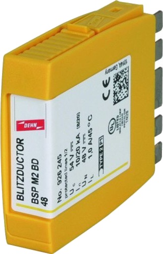 Desitek Transientbeskyttelse Lavstrømsblitsleder SP M2 BD 48