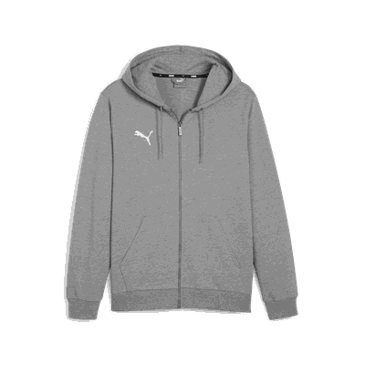 Puma teamGOAL Casuals Hooded Jacket hettejakke herre Grey L