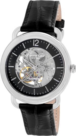 Kenneth Cole Herreklokke IKC8017 Sort/Lær Ø43 mm Kenneth Cole Herreklokke IKC8017 Sort/Lær Ø43 mm