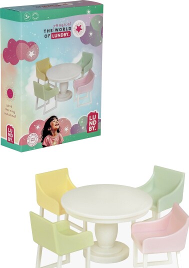 Lundby Dukkehustilbehør Spisestue Basic