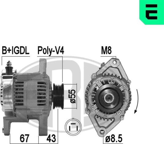 Dynamo ERA 209508A