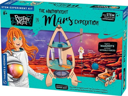 Thames & Kosmos Pepper Mint: Oppdagelsesferd På Mars Vitenskapsleke 8+ År
