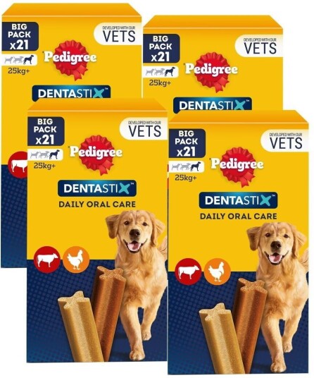Pedigree Dentastix L 4X21 Pack Pedigree Dentastix L 4X21 Pack