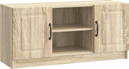 TV skap Sonoma eik 102 x 34,5 x 47 cm Konstruert tre TV skap Sonoma eik 102 x 34,5 x 47 cm Konstruert tre