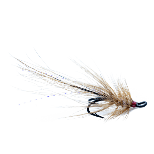 Midgar Salmon irons double Pot Belly Pigs march brown #6