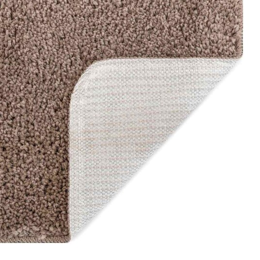 Badematte Rektangulær Brun 50x80 cm Polypropylen Skli sikker Badematte Rektangulær Brun 50x80 cm Polypropylen Skli sikker