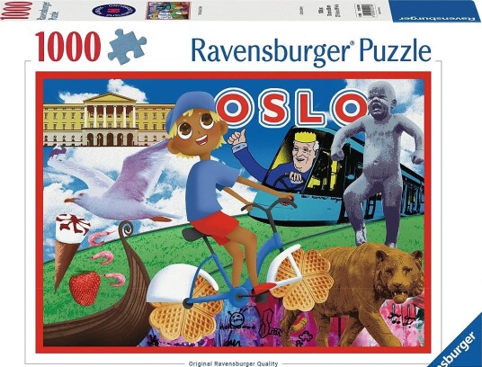 Ravensburger Turisten Oslo 1000P Multi/Patterned Ravensburger Turisten Oslo 1000P Multi/Patterned