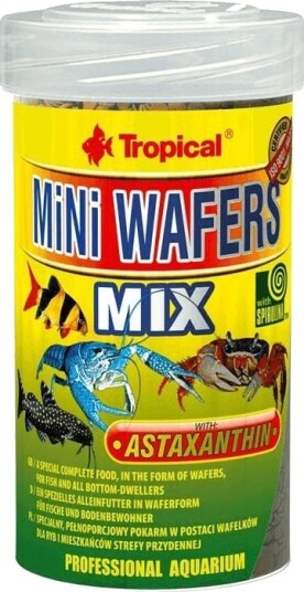 Tropical Mini Wafers Mix 250Ml Tropical Mini Wafers Mix 250Ml