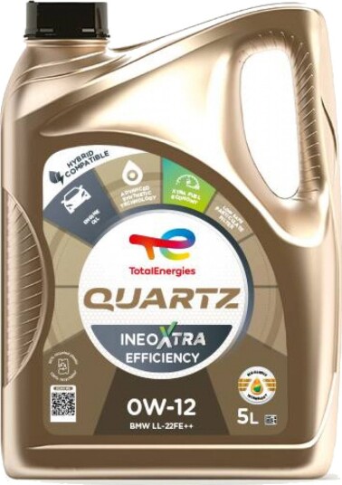 Motorolje TOTAL 0W12 QUARTZ INEO XTRA EFFICIENCY 5L