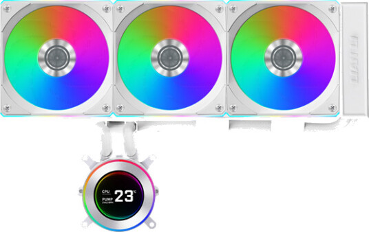 Lian LI Hydroshift II LCD C 360CL trådløs CPU vannkjøling hvit Lian LI Hydroshift II LCD C 360CL trådløs CPU vannkjøling hvit