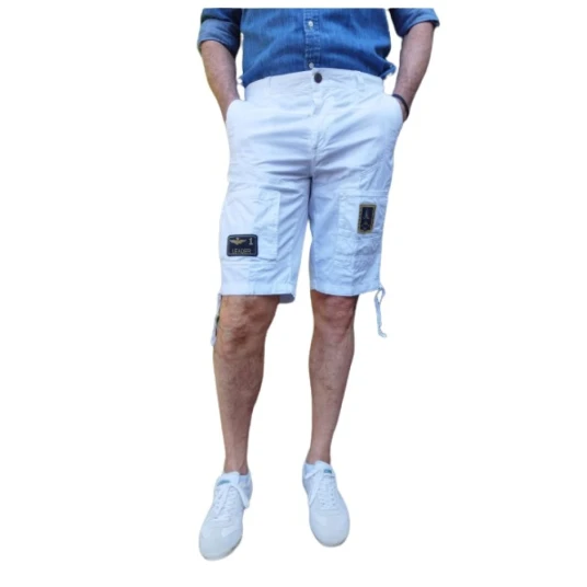 Aeronautica Militare Herre Shorts Hvit L Aeronautica Militare Herre Shorts Hvit L