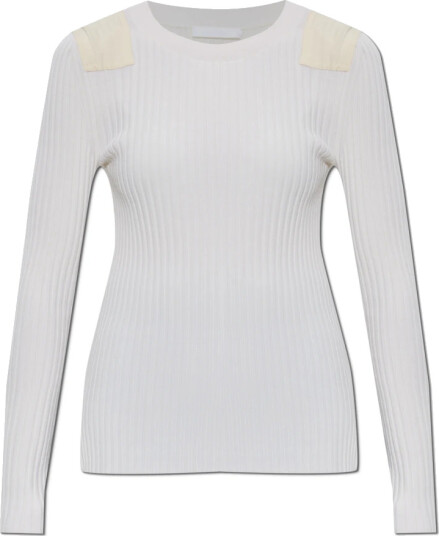 Helmut Lang Dame Topper Hvit S, Helmut Lang Dame Topper Hvit S,