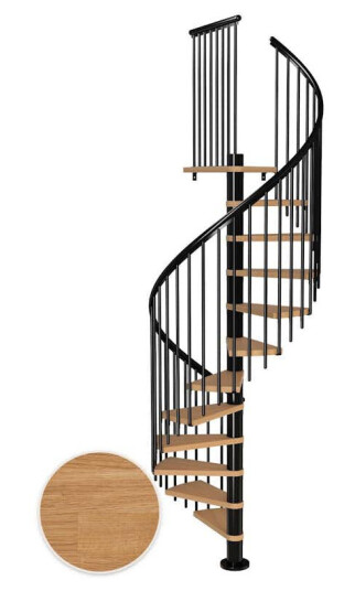 Spiraltrapp Dolle Montréal Eik Oljet Classic 4