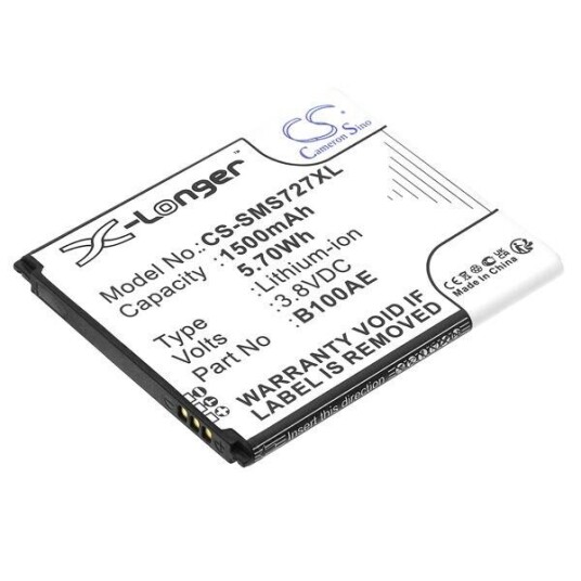 Samsung GT-S7272 batteri (1500 mAh 3.8 V)