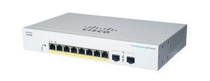 CISCO CBS220 SMART 8-PORT GE POE EXT PS 2X1G SFP CPNT