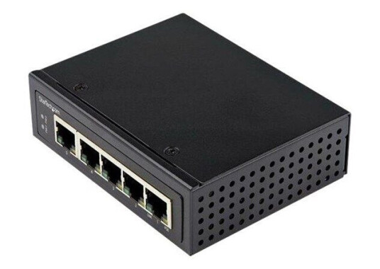 StarTech.com Industrial 5 Port Gigabit PoE Switch - 30W (0065030889629)
