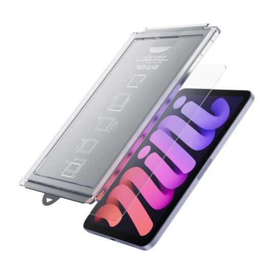 Dacota Platinum iPad Mini 6/7 Tiger Glass Easyfit skjermbeskytter Dacota Platinum iPad Mini 6/7 Tiger Glass Easyfit skjermbeskytter