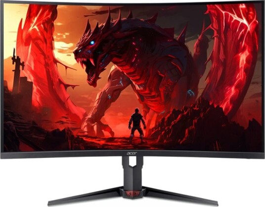Acer Nitro XZ323QU 31.5" QHD 280Hz Curved Svart Acer Nitro XZ323QU 31.5" QHD 280Hz Curved Svart