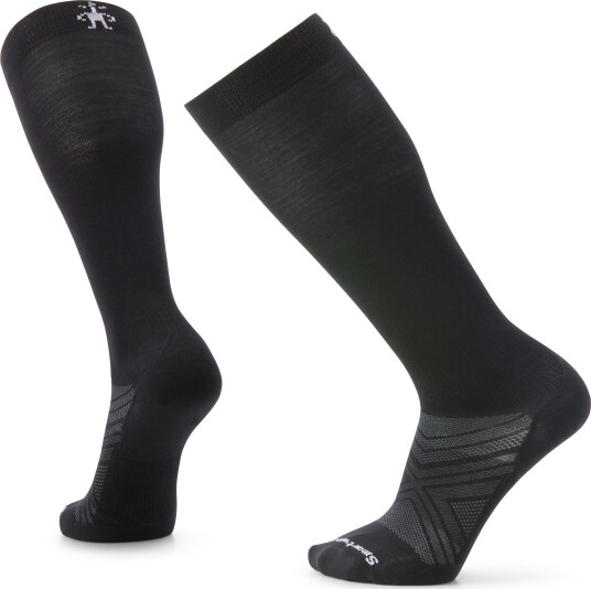 Smartwool Unisex Ski Zero Cushion Over The Calf Socks Black 46 49 Smartwool Unisex Ski Zero Cushion Over The Calf Socks Black 46 49