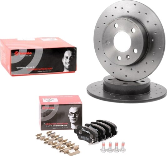Bremseskiver og -klosser BREMBO BRB3405N0041