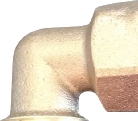 August Kleven 3/4x3/4 Muffe Nippel 90° Vinkel Bronse 087634856 August Kleven 3/4x3/4 Muffe Nippel 90° Vinkel Bronse 087634856