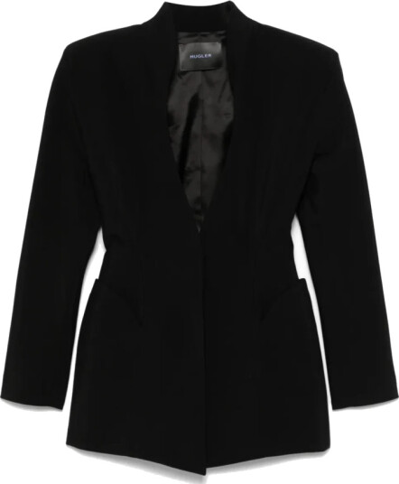 Mugler Dame Jakker Svart S, Mugler Dame Jakker Svart S,
