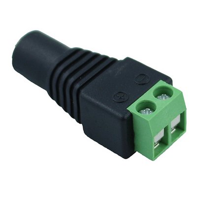 DC hunnplugg Med skrukobling 12V Max 60W 24V Max 120W DC hunnplugg Med skrukobling 12V Max 60W 24V Max 120W