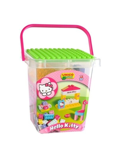 Unico Hello Kitty Bucket 104 pcs