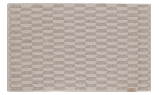 Mette Ditmer Geo baderomsmatte 50 x 80 cm Sand Mette Ditmer Geo baderomsmatte 50 x 80 cm Sand
