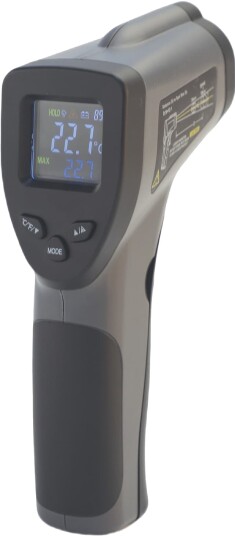 Glöd infrarødt grilltermometer
