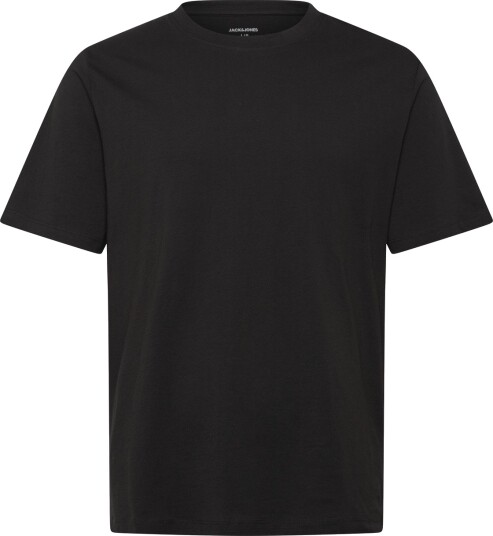 Jack & Jones Jjosaka Back Print Tee Ss Crew Neck   Black   XL
