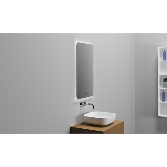 Copenhagen Bath Orø 40 Speil 400x800 mm duggfritt Aluminium/Glass