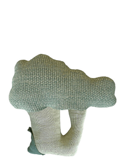 Lorena Canals Strikket Pute Brucy The Broccoli Green 35x35cm Lorena Canals Strikket Pute Brucy The Broccoli Green 35x35cm
