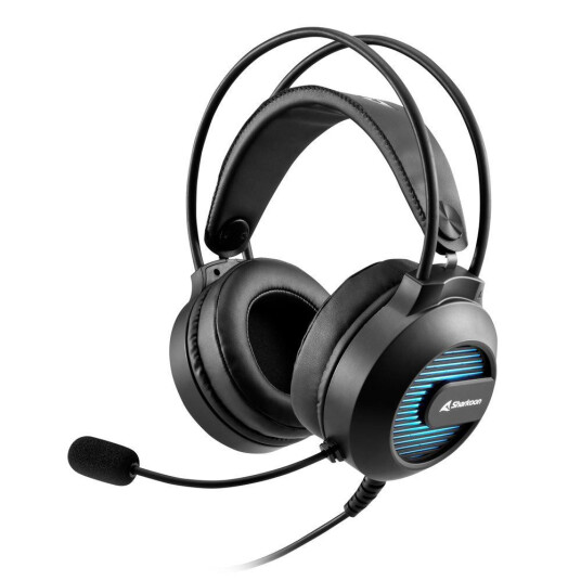 Sharkoon Skiller SGH20 Gaming Headset USB A Svart Sharkoon Skiller SGH20 Gaming Headset USB A Svart