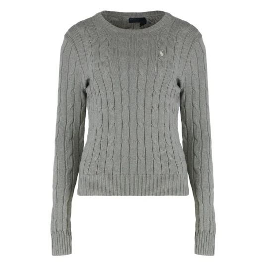 Ralph Lauren Polo Dame Strikkevarer Grå S