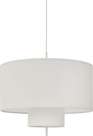 New Works Margin Pendellampe Ø70 Hvit Canvas New Works Margin Pendellampe Ø70 Hvit Canvas